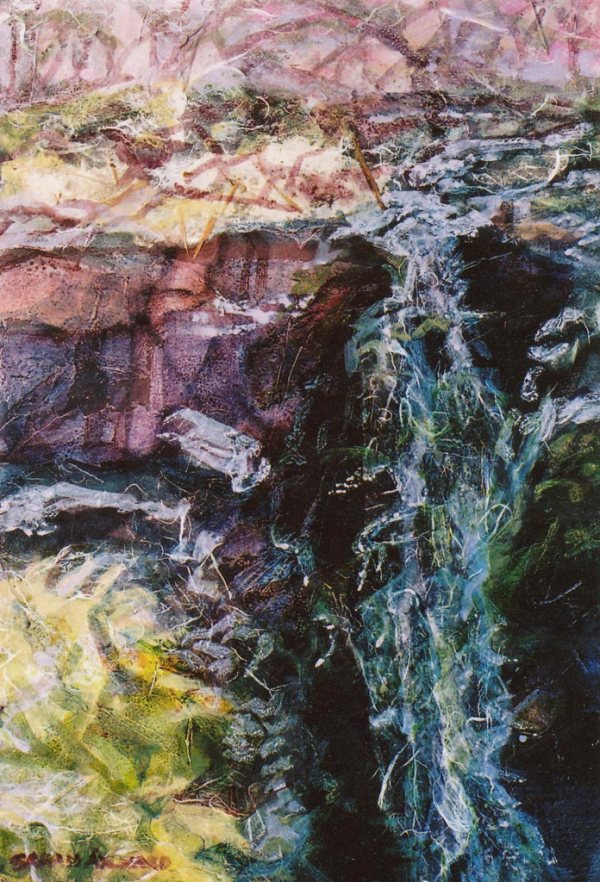 Sarah Aylward Falling Shapes II